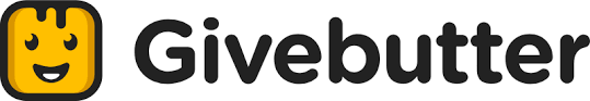 Givebutter logo Givebutter logo featuring a smiling yellow square icon with dripping butter design next to the word ‘Givebutter’ in bold black text.